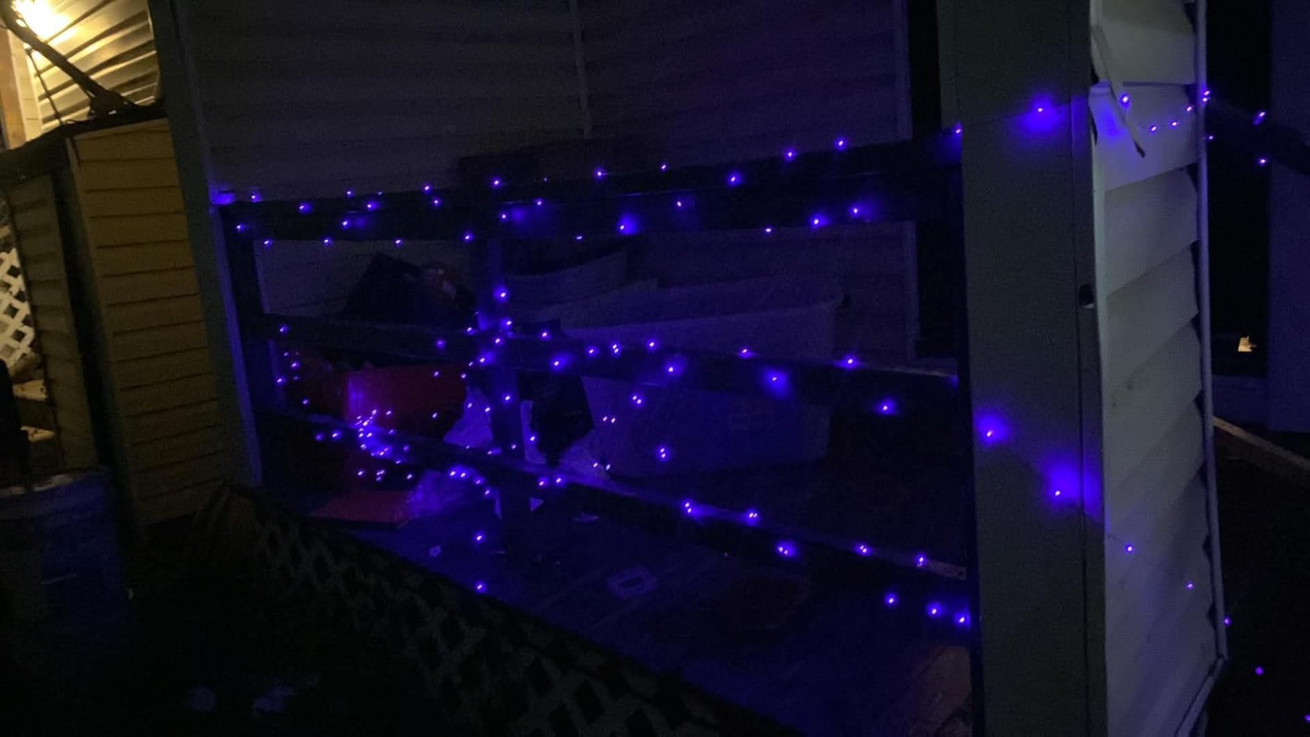 Joomer Orange Purple Halloween Solar String Lights,2 Pack Total 80FT 240LED customer photo 2