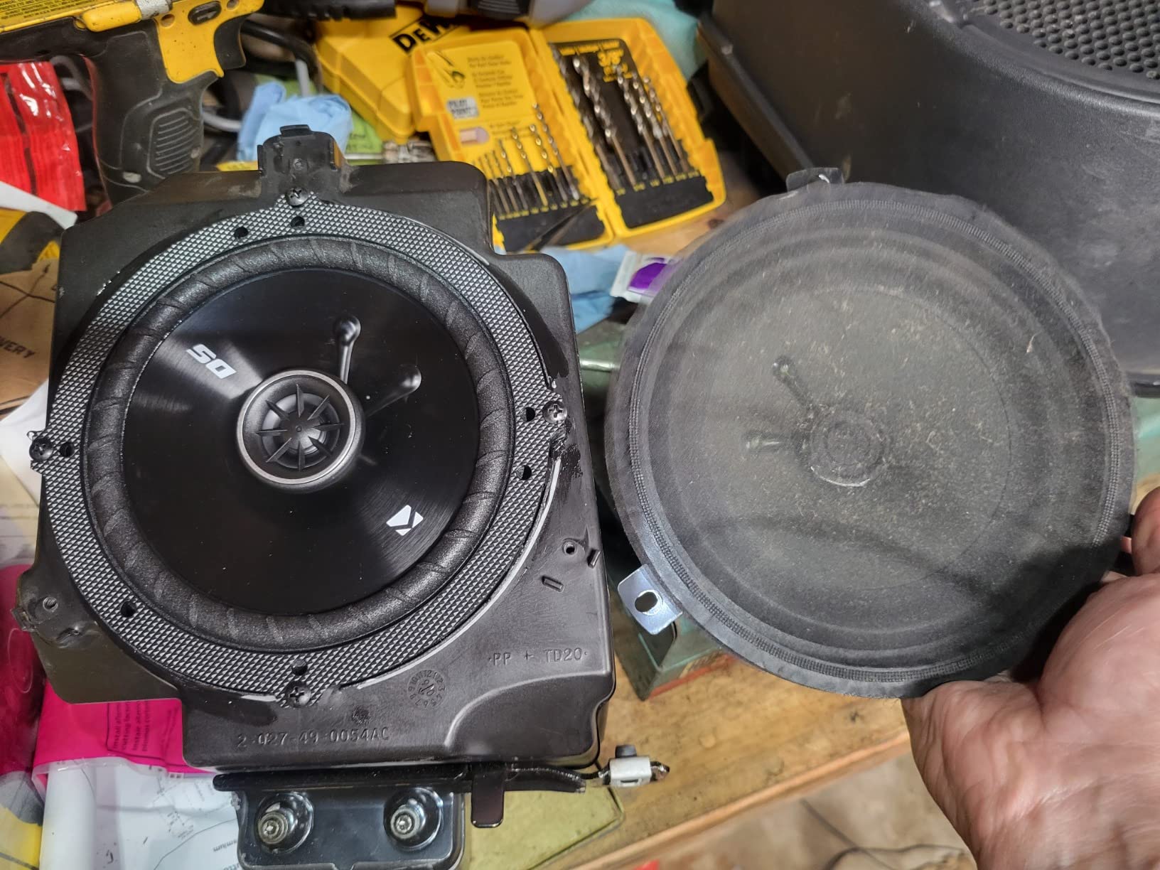 KICKER Dash and Overhead 6.5 Speakers for Jeep Wrangler/Unlimited/JK 07-18 Upgrade Kit - 2 Pairs of DS Series 6 1/2 Inch Coaxial Speakers with Harnesses - DSC650, 43DSC6504 customer photo 2