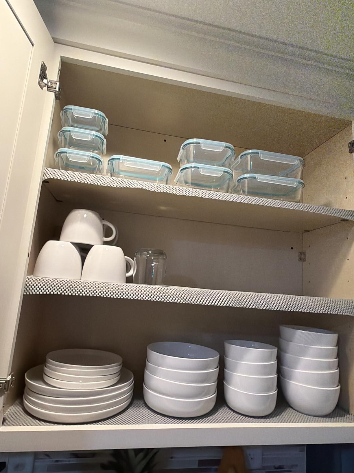 Gibson Home Plates and Bowls Sets - Dinnerware Set for 4, 16-Piece White Dishes — Ceramic Dish Set| Microwave & Dishwasher Safe Dishes - Oslo Collection customer photo 1