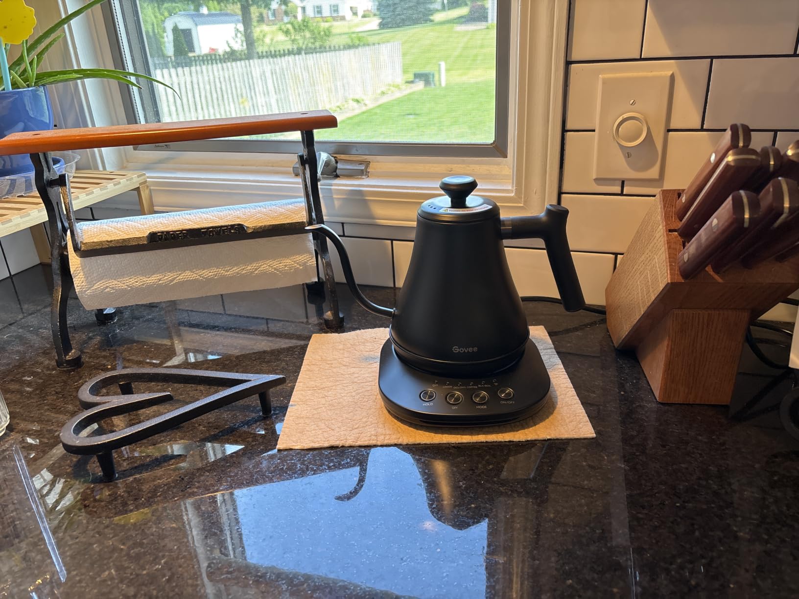 Govee Smart Electric Kettle, WiFi Variable Temperature Gooseneck Tea Kettle customer photo 2