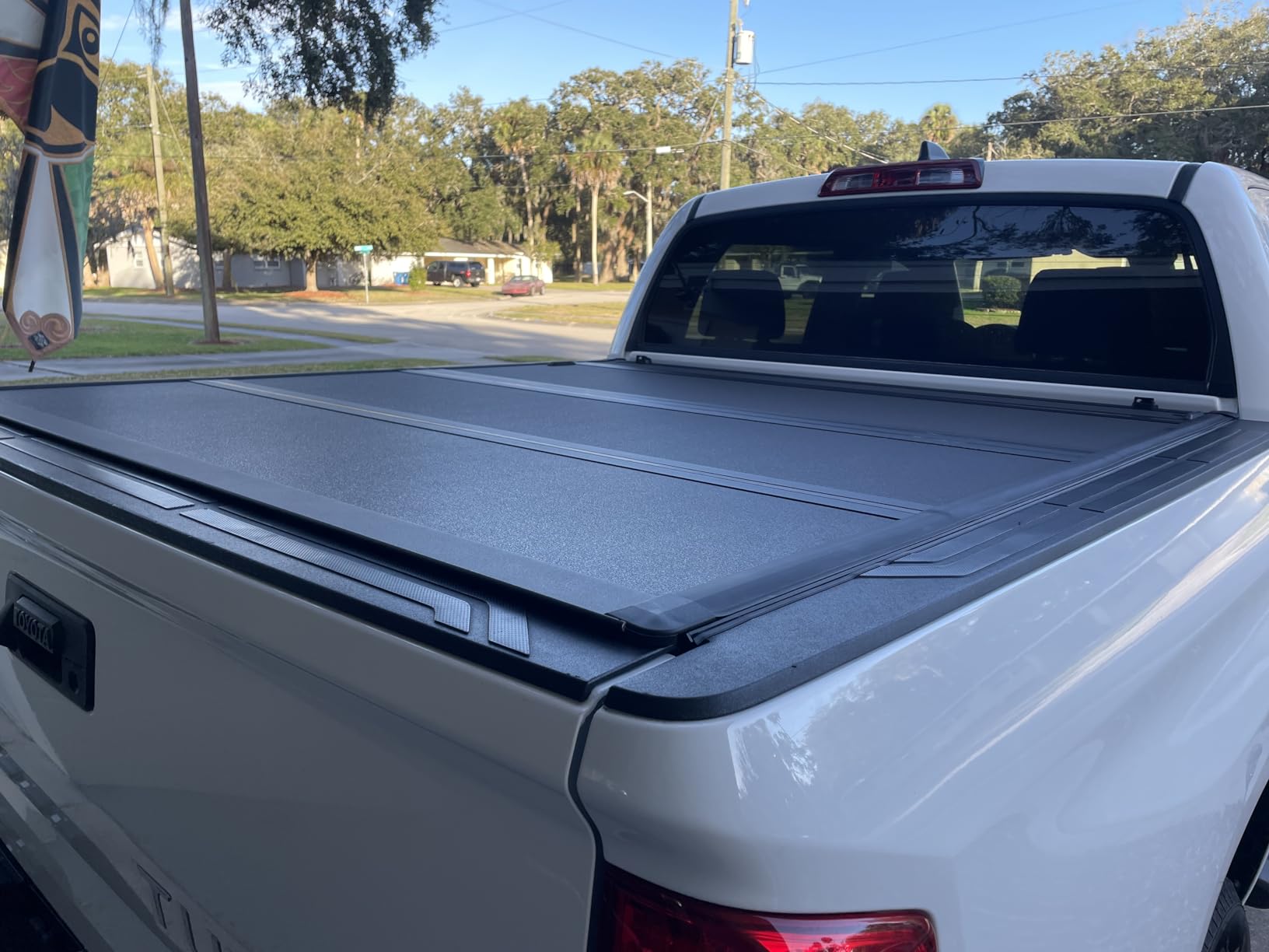 RealTruck BAK BAKFlip MX4 Hard Folding Truck Bed Tonneau Cover | 448440 | Fits 2022-2026 Toyota Tundra 5' 7
