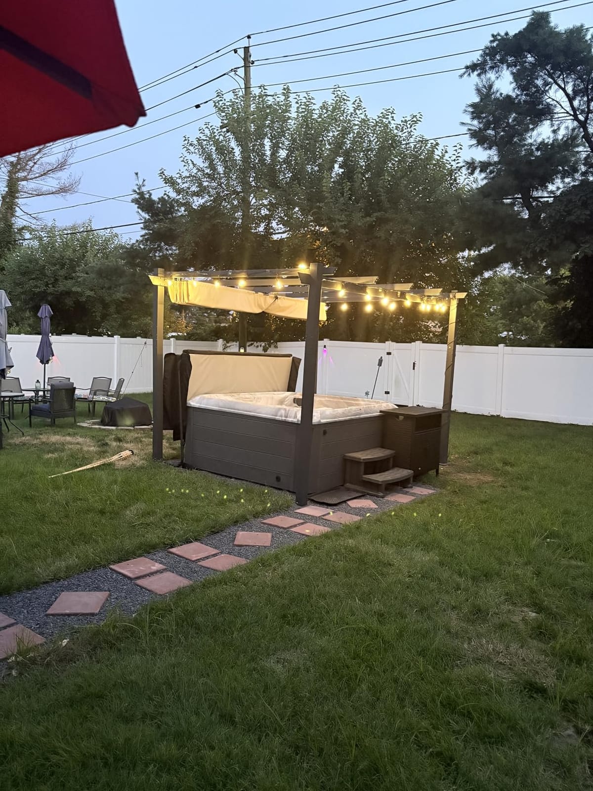 Kozyard Morgan Outdoor Retractable Pergola with Sun Shade Canopy customer photo 1