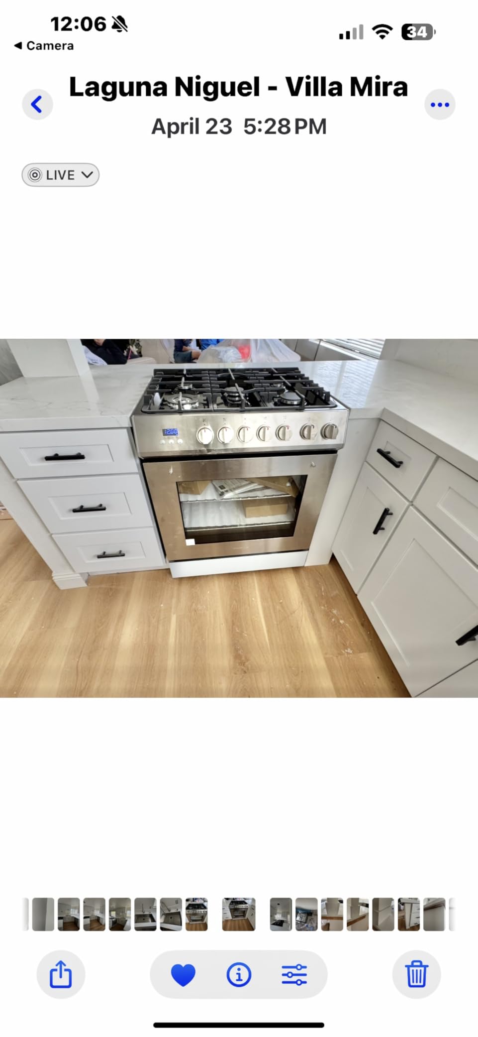 30 in. Nebula Coll 5 cu ft 5 Burner Gas Range, Convection, Stainless Steel customer photo 1