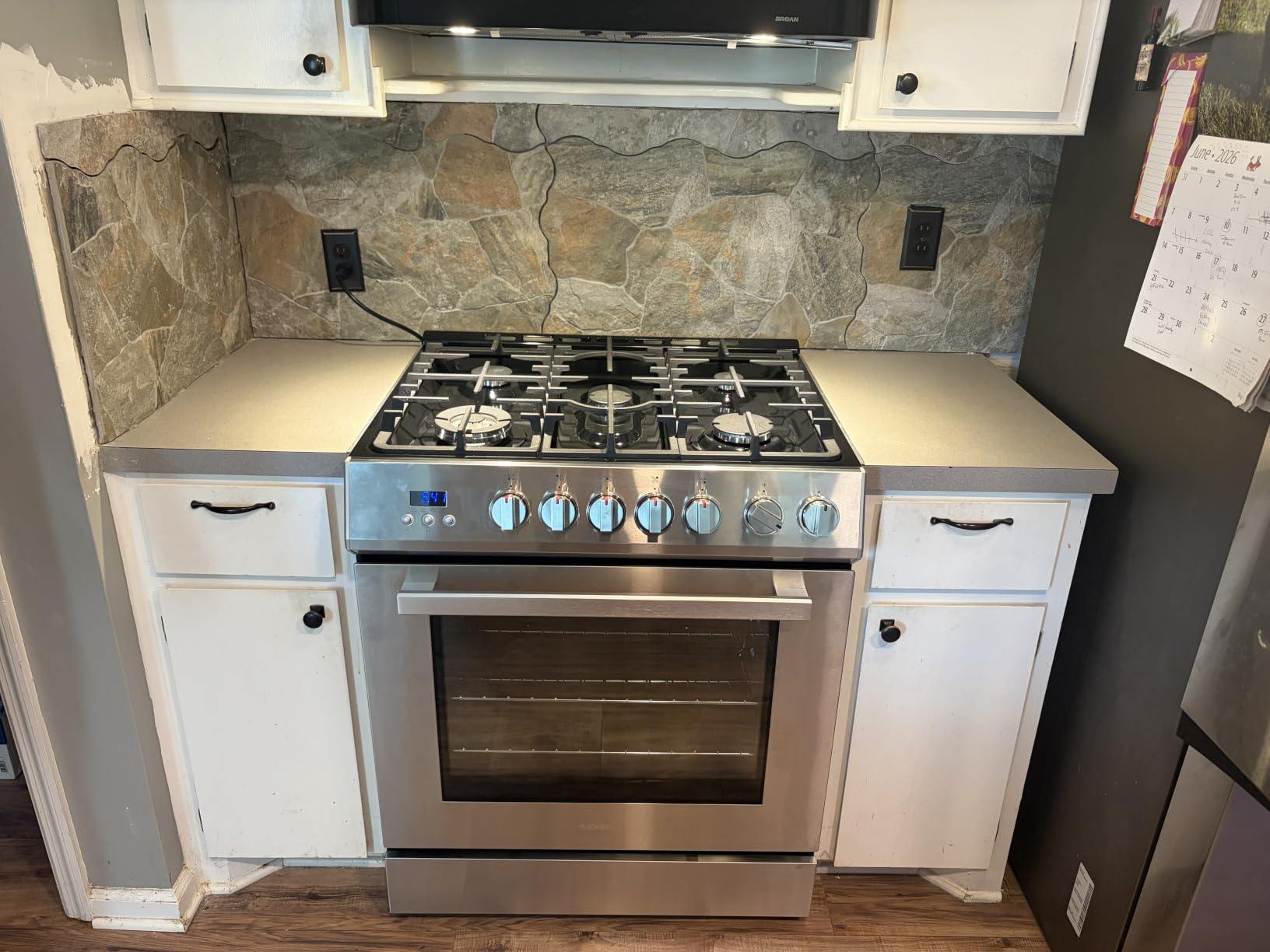 30 in. Nebula Coll 5 cu ft 5 Burner Gas Range, Convection, Stainless Steel customer photo 2