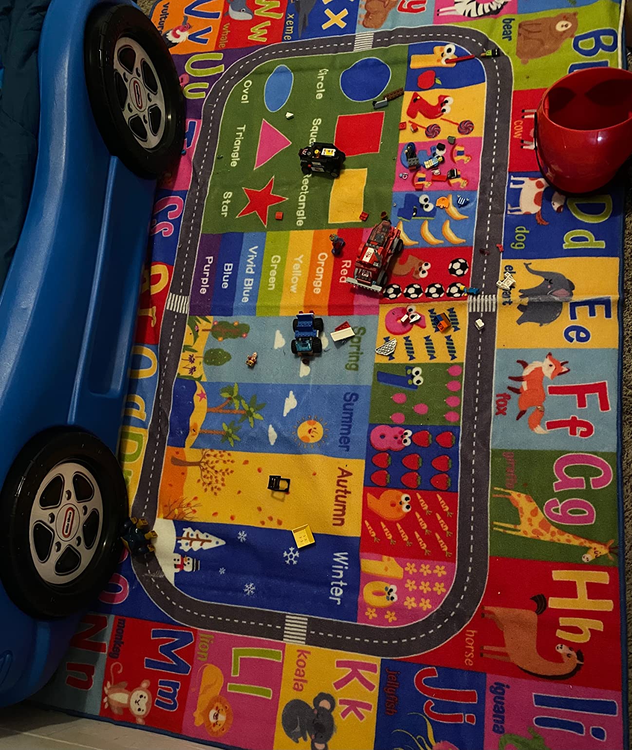 3x5 ABC Kids Rug for Playroom Classroom customer photo 1