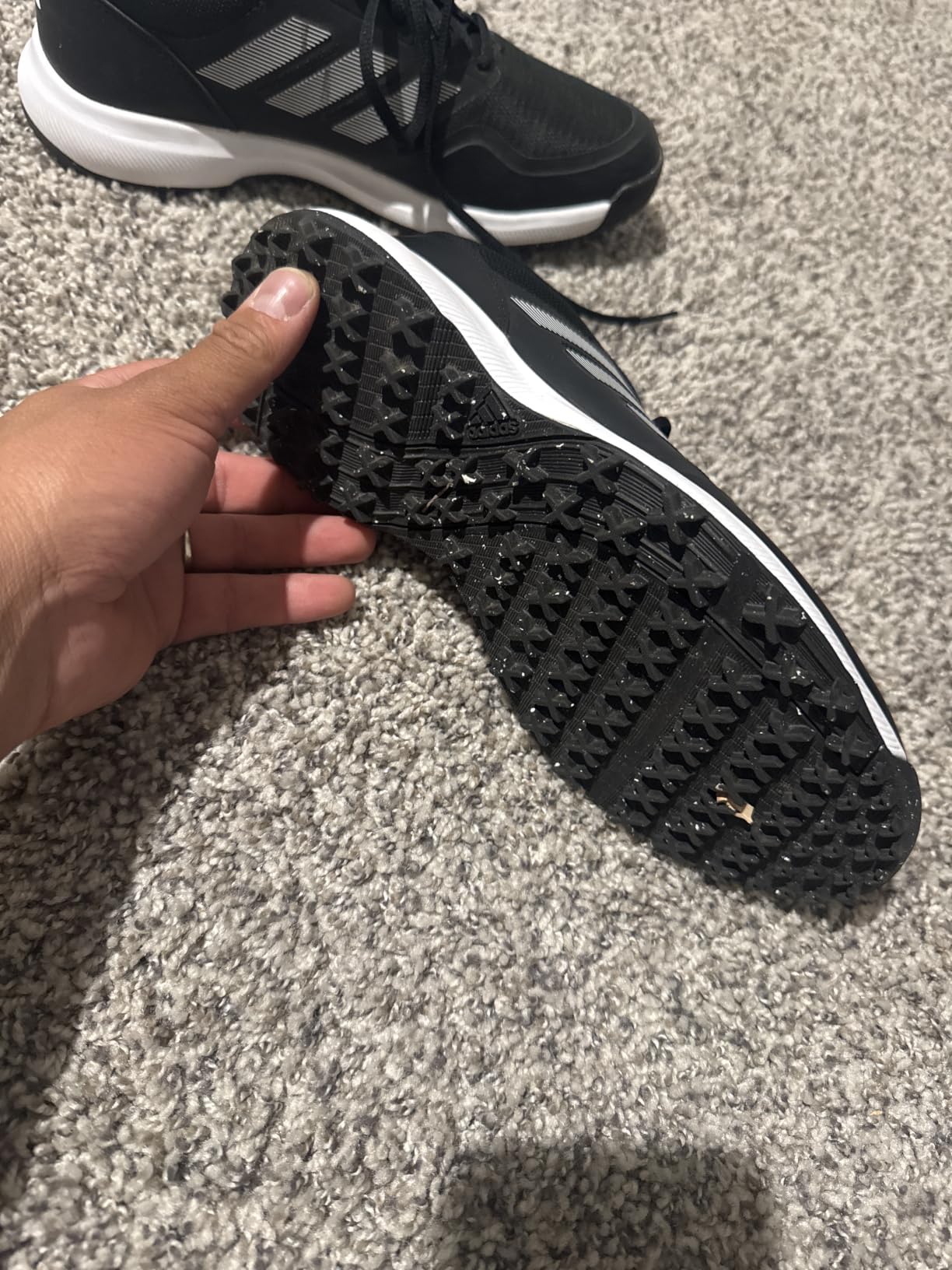 adidas Men’s Tech Response 3.0 Spikeless Golf Shoes customer photo 2