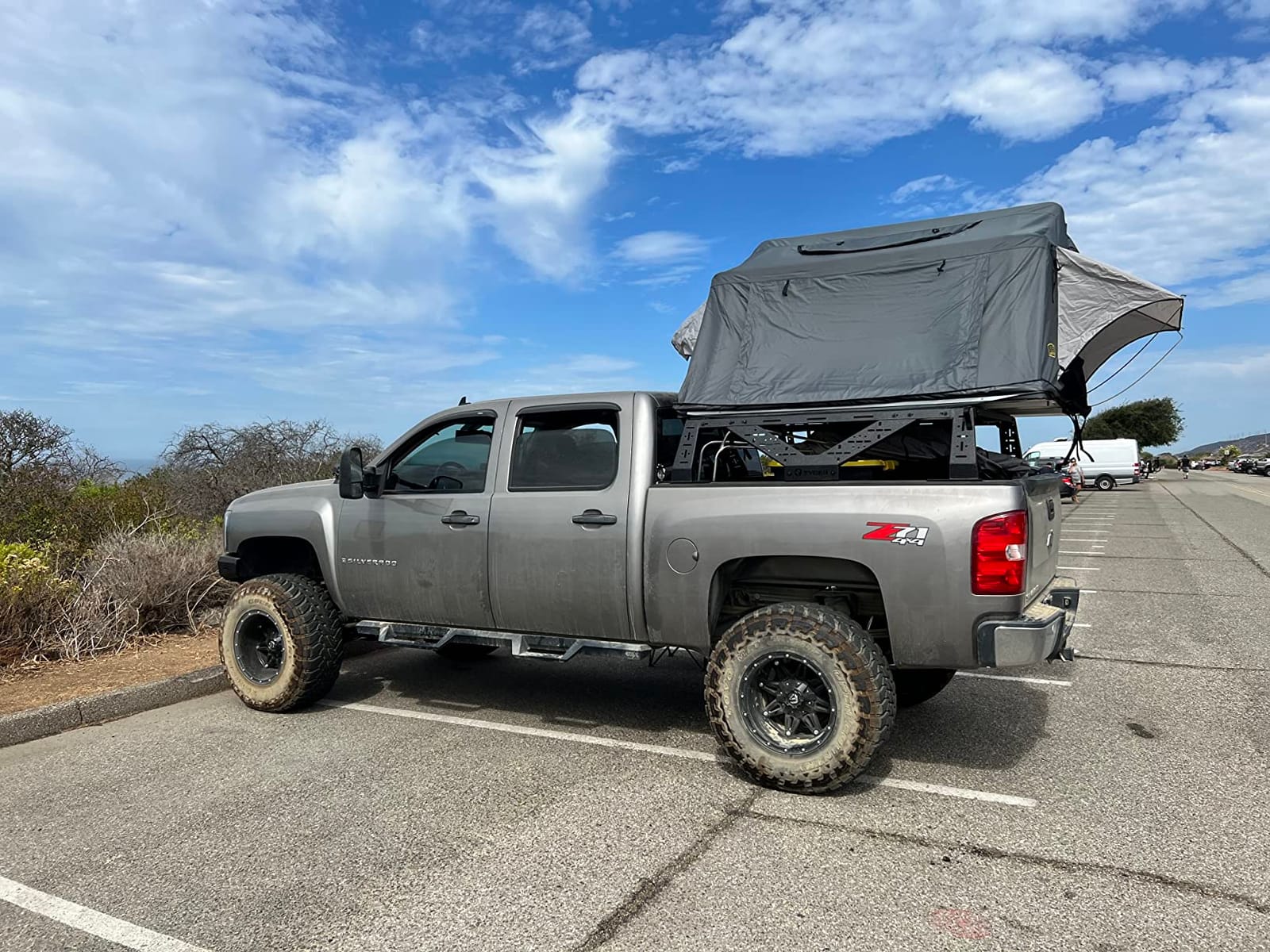 Tyger Auto Plate Style Overland Bed Rack for Mid-Size Pickup Trucks | Compatible with Tacoma, Ranger, Gladiator, Colorado, Canyon (See Image for Size Chart) | TG-BK2U55347 customer photo 1