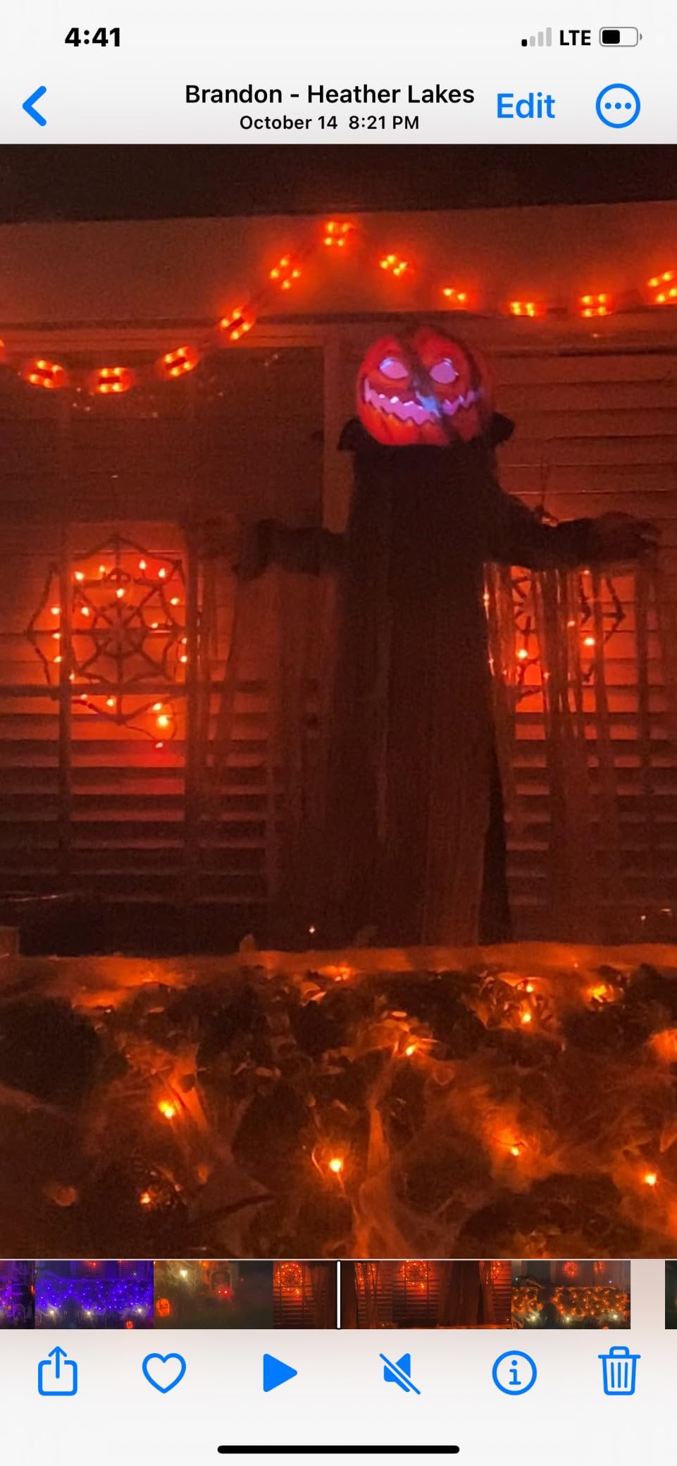 6 Ft Animated Halloween Root of Evil Prop, Halloween Decorations Outdoor customer photo 1