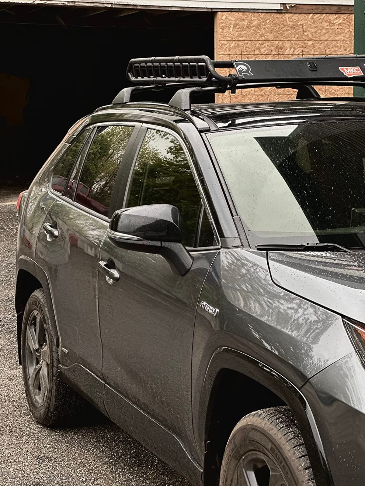 KINGGERI Lockable 260lbs Roof Rack Cross Bars Fit for Toyota RAV4 2019-2025 customer photo 2