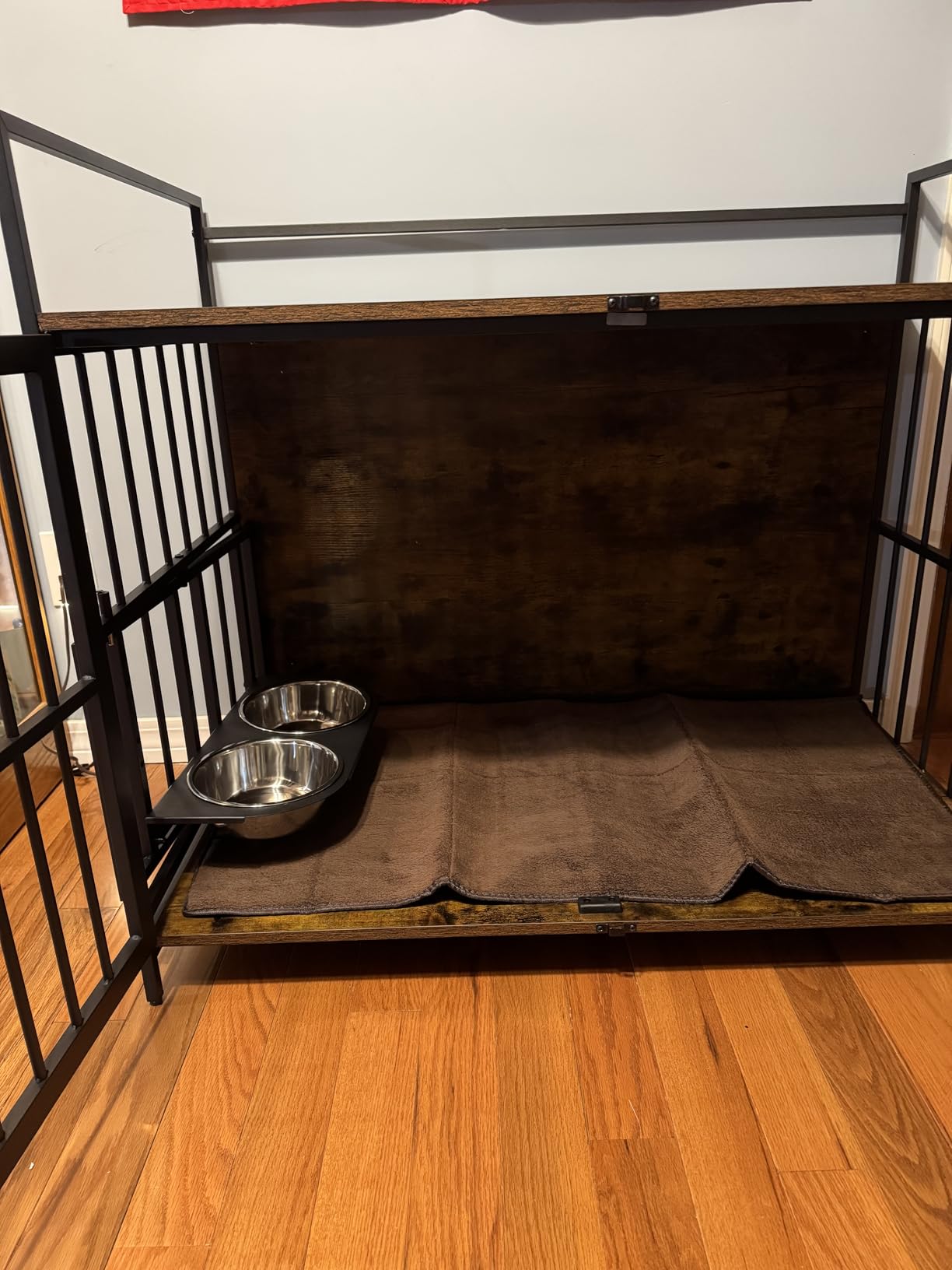 ROOMTEC 41 Inch Dog Crate Furniture, Indoor Kennel End Table customer photo 1