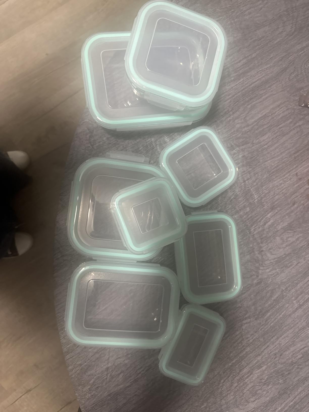 Vtopmart 8 Pack Glass Food Storage Containers with Airtight Lids customer photo 1