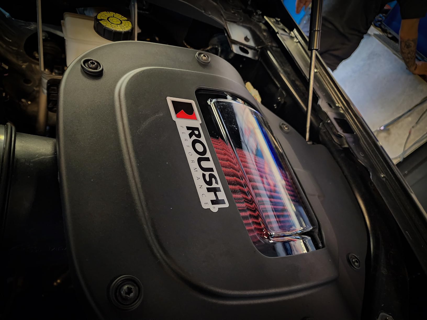 Roush 422267 Engine Cold Air Intake Induction Kit for 2018-2025 Ford F-150 5.0L V8 customer photo 2