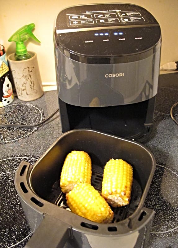 Cosori Lite 2.1 Qt Small Air Fryer, Ceramic Coating, 4-in-1, 97% less oil customer photo 1