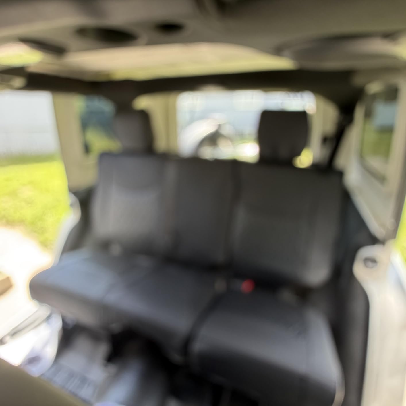 Coverado Seat Covers 4-Door Fullset for Jeep Wrangler, Waterproof Car Seat Covers for Truck Automotive Seat Covers Custom Fit for 2007-2017 Jeep Wrangler JK（Black） customer photo 2