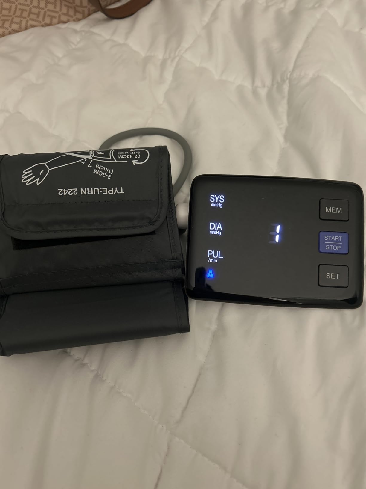 Blood Pressure Monitor, 9-17'' & 13-21'' Extra Large Blood Pressure Cuff customer photo 1