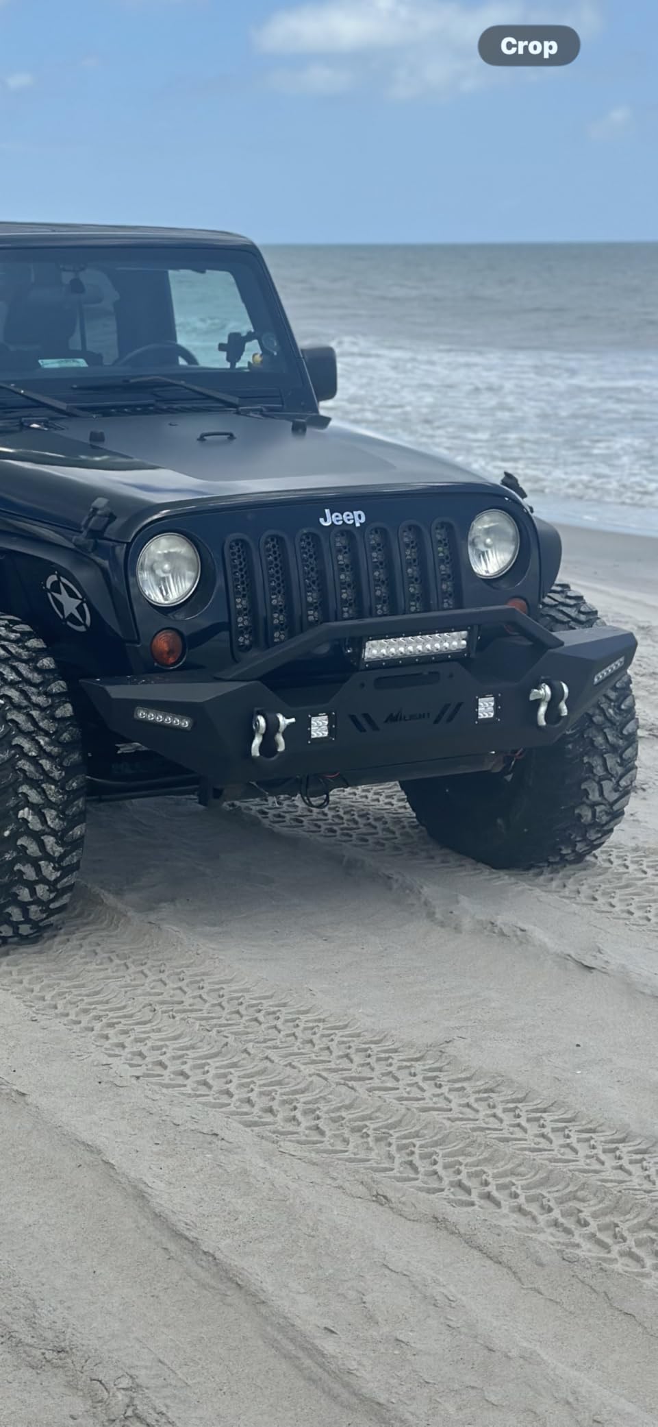 Nilight Front Winch Bumper for Jeep Wrangler JK/JKU JL/JLU, Gladiator JT customer photo 1