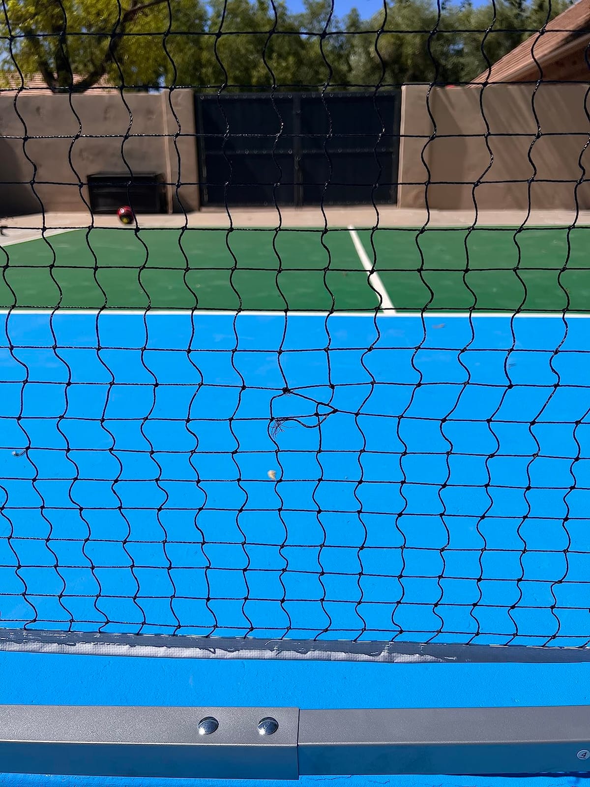 A11N SPORTS Pro Pickleball Net with Wheels, 22 FT Regulation Size customer photo 2