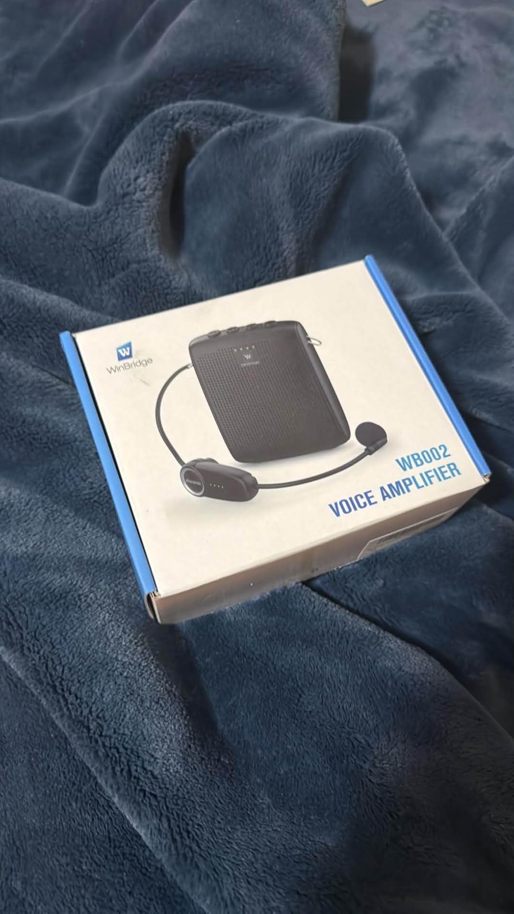 WinBridge Voice Amplifier with Bluetooth, Portable Speaker and Microphone customer photo 1