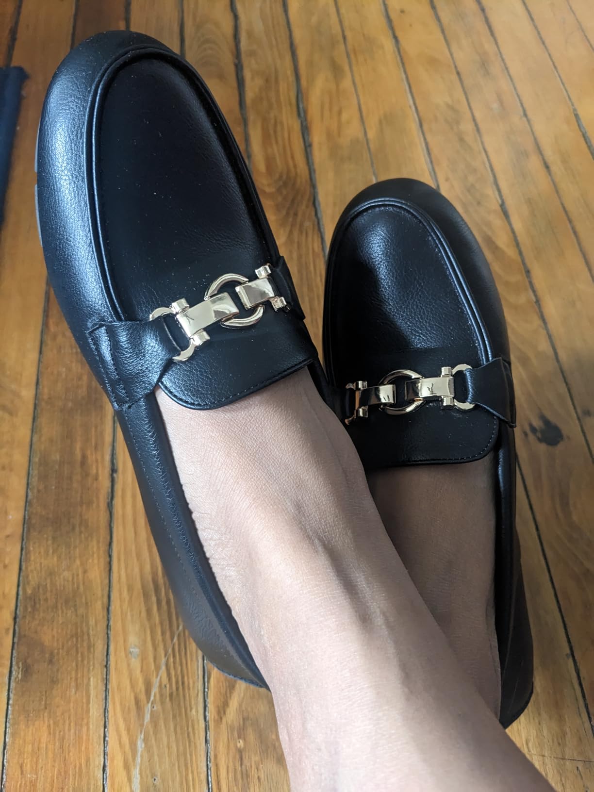 Cvistpieo Loafers for Women Business Casual Shoes Comfortable & Lightweight Penny Loafers Slip On Work Flats customer photo 2
