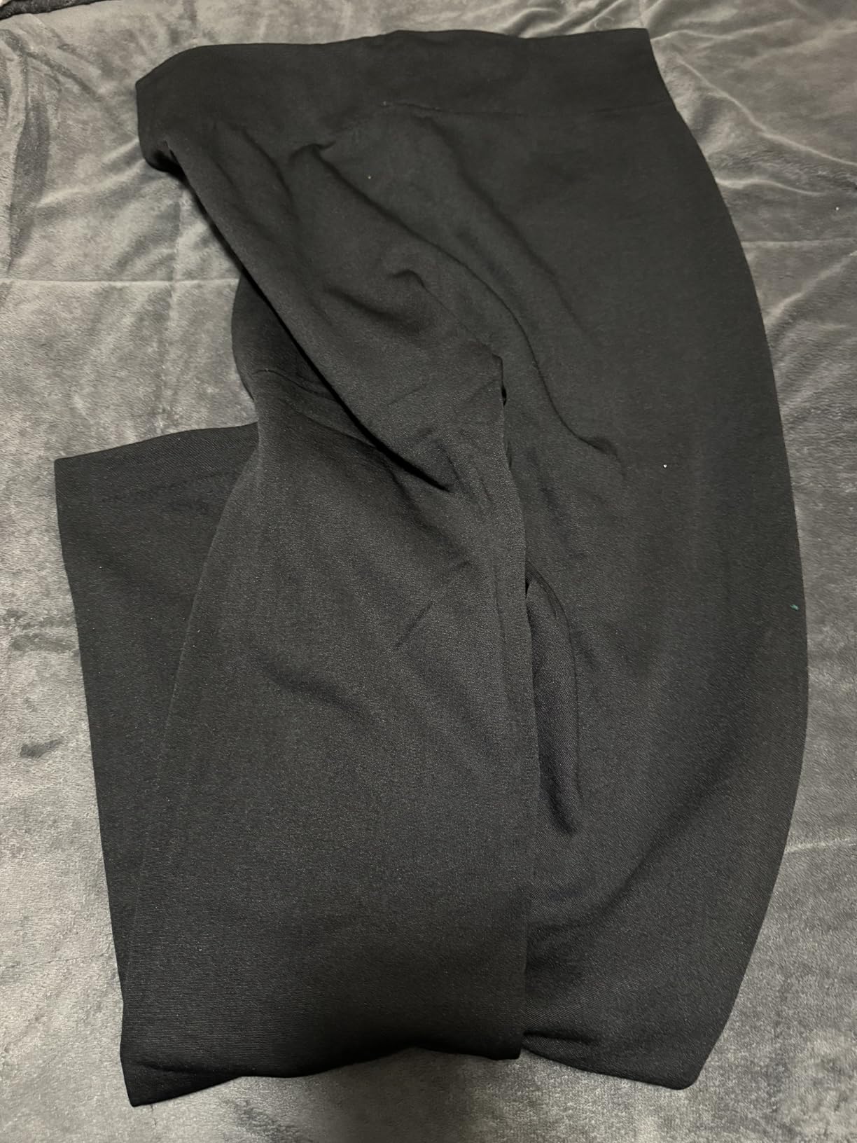 Plus Size Leggings for Women - High Waisted Black Tummy Control Super Soft customer photo 1