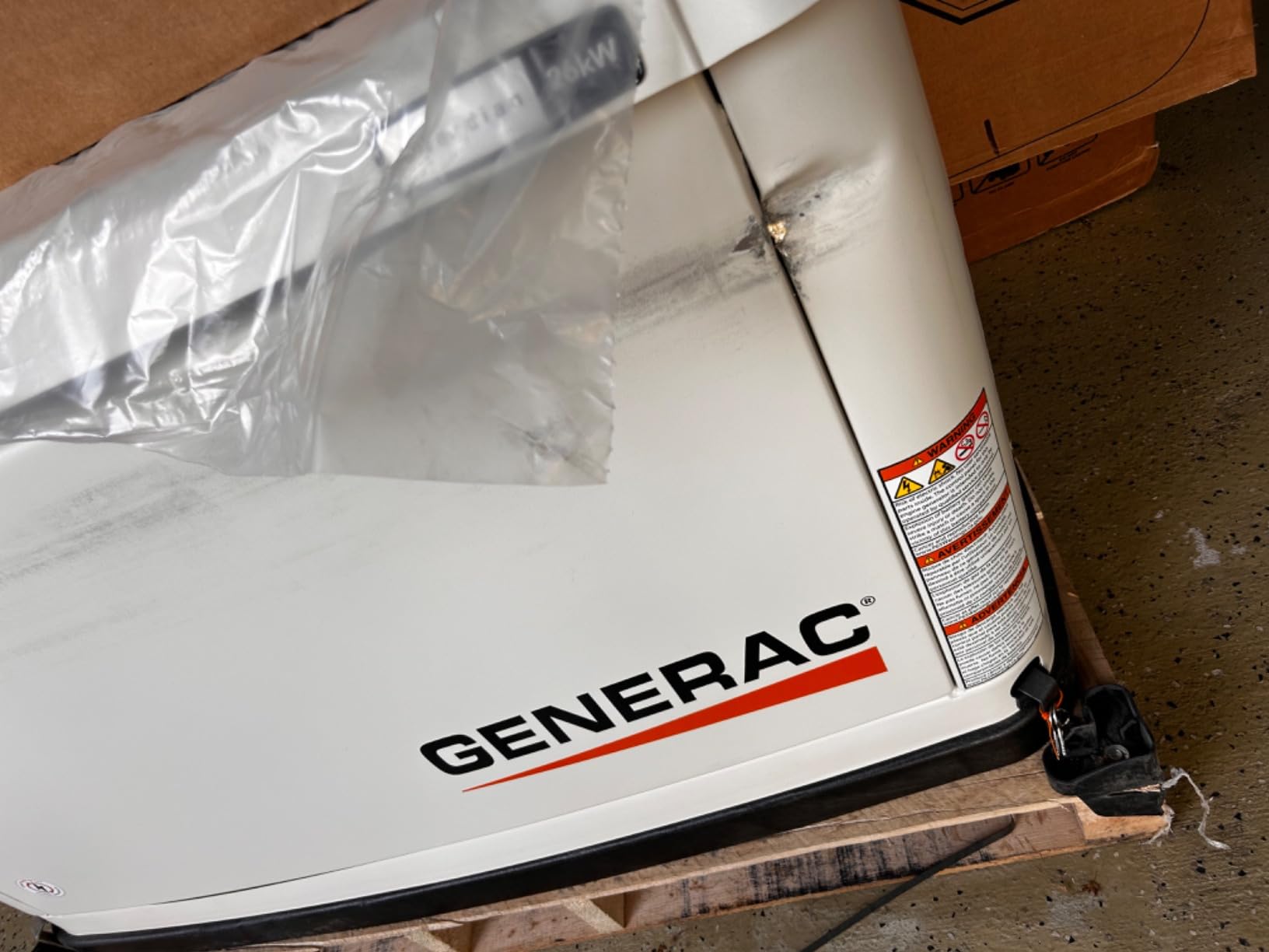 Generac Guardian 26kW Home Generator, Transfer Switch & WiFi Monitoring customer photo 1