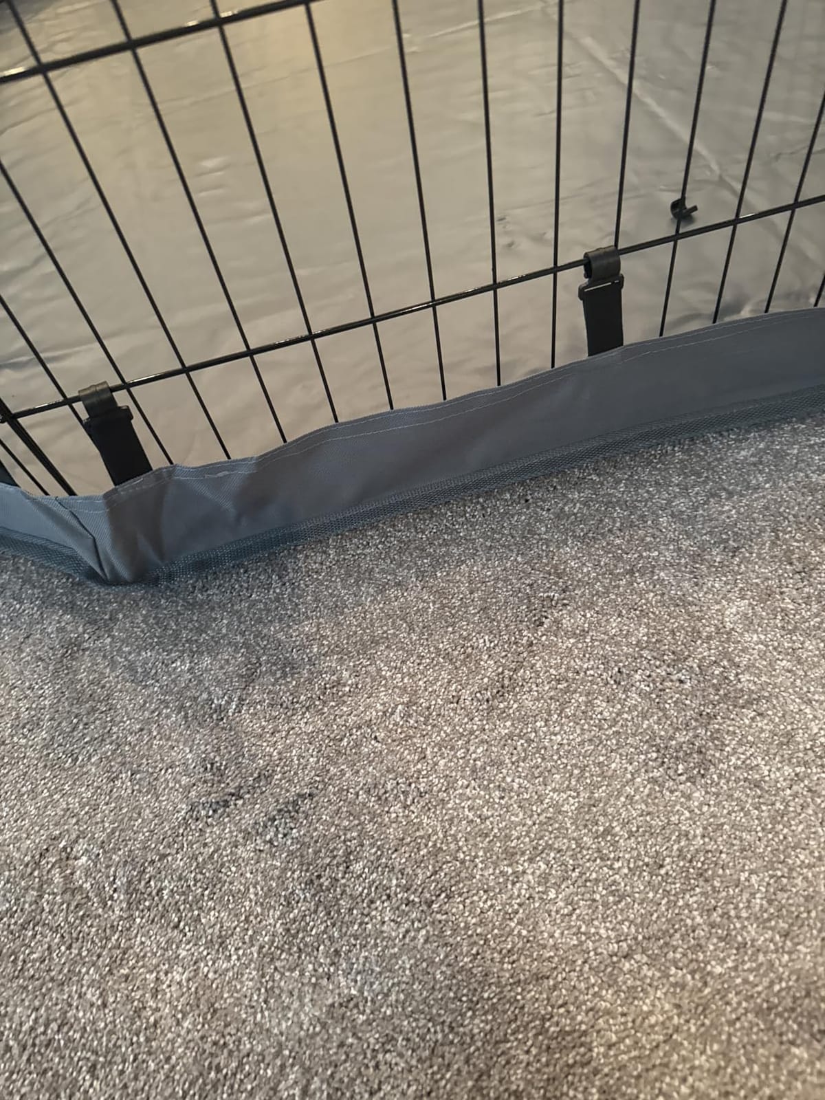 PJYuCien Puppy Playpen with Bottom Pad and Door, 8 Panels 24