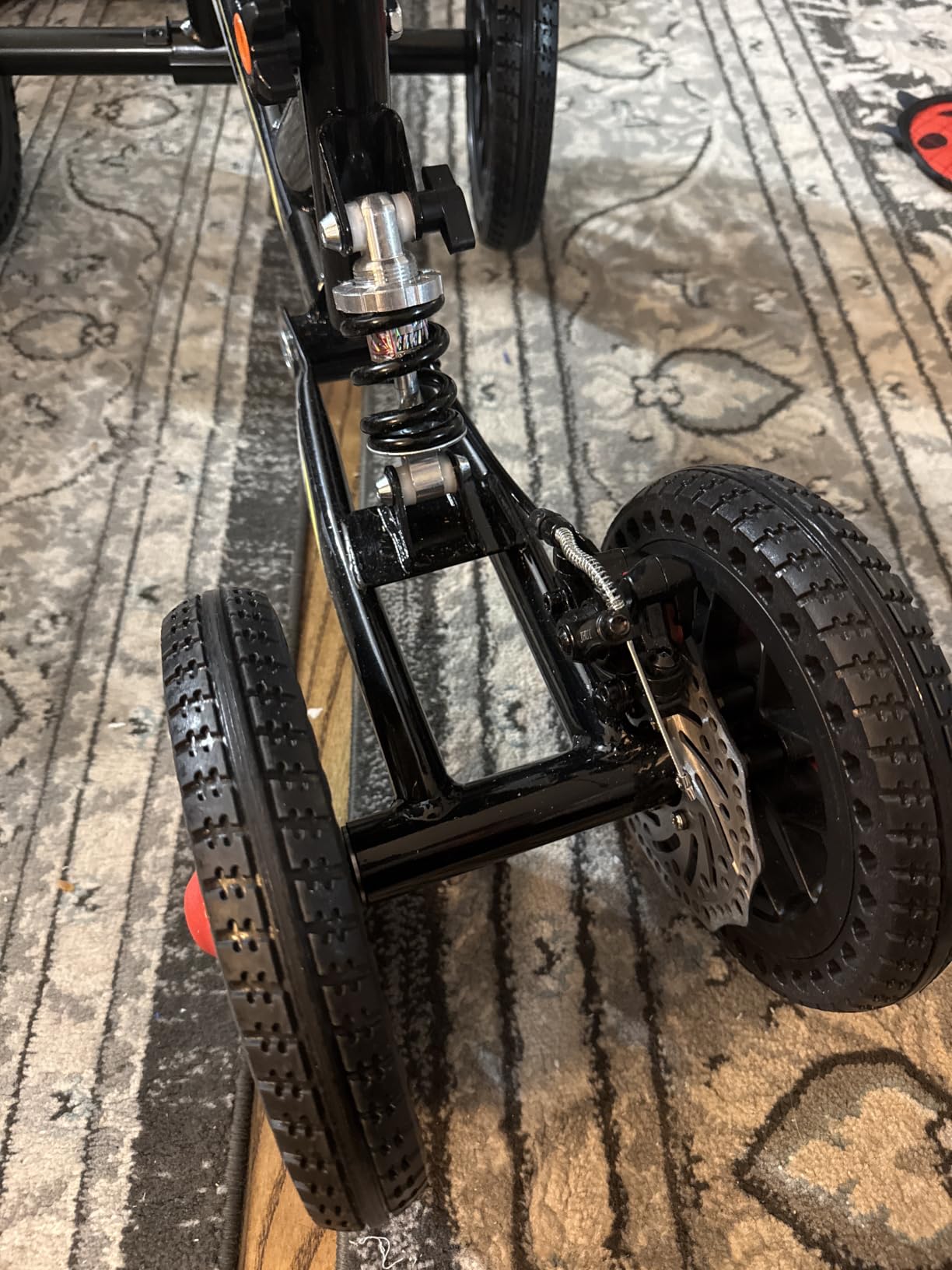 BlessReach Foldable All Terrain Knee Scooter for Adults for Foot Injuries customer photo 1