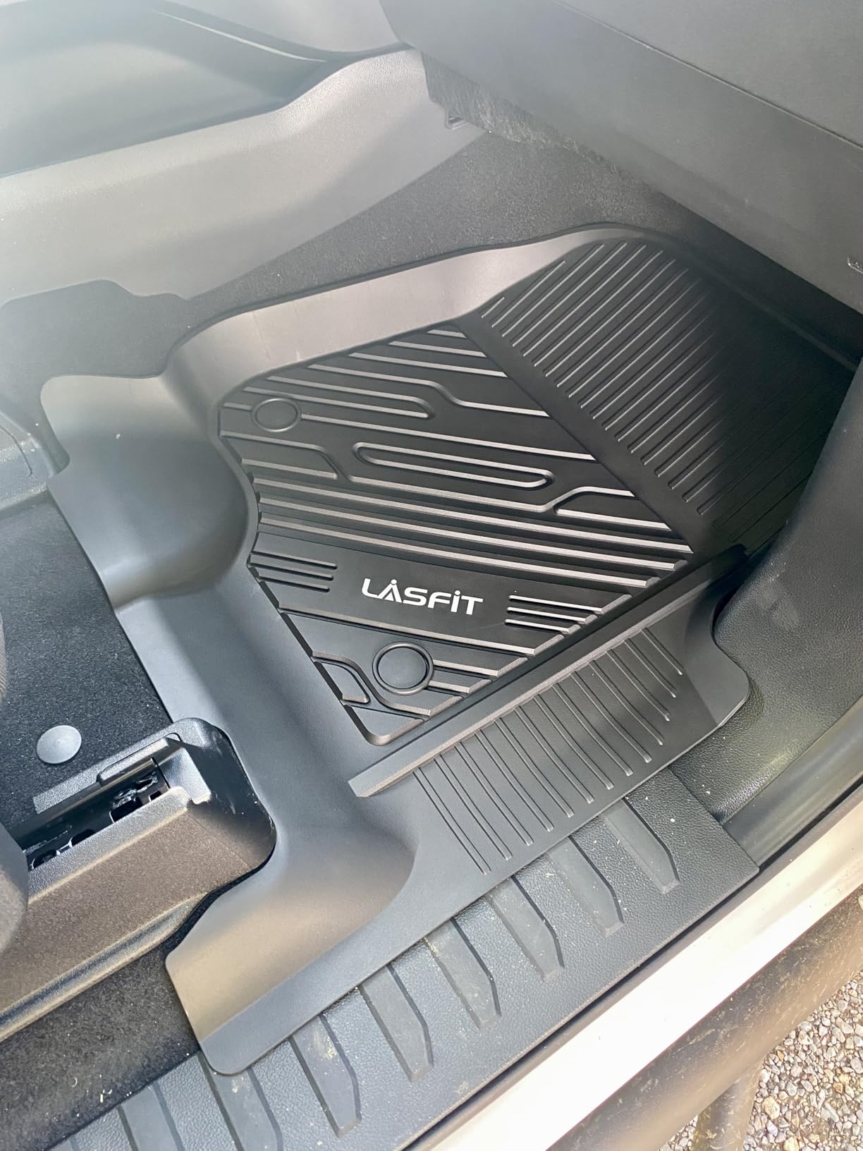 LASFIT Floor Mats Cargo Liner for Ford Bronco 4 Door 2021-2026 Carpet Floor customer photo 1