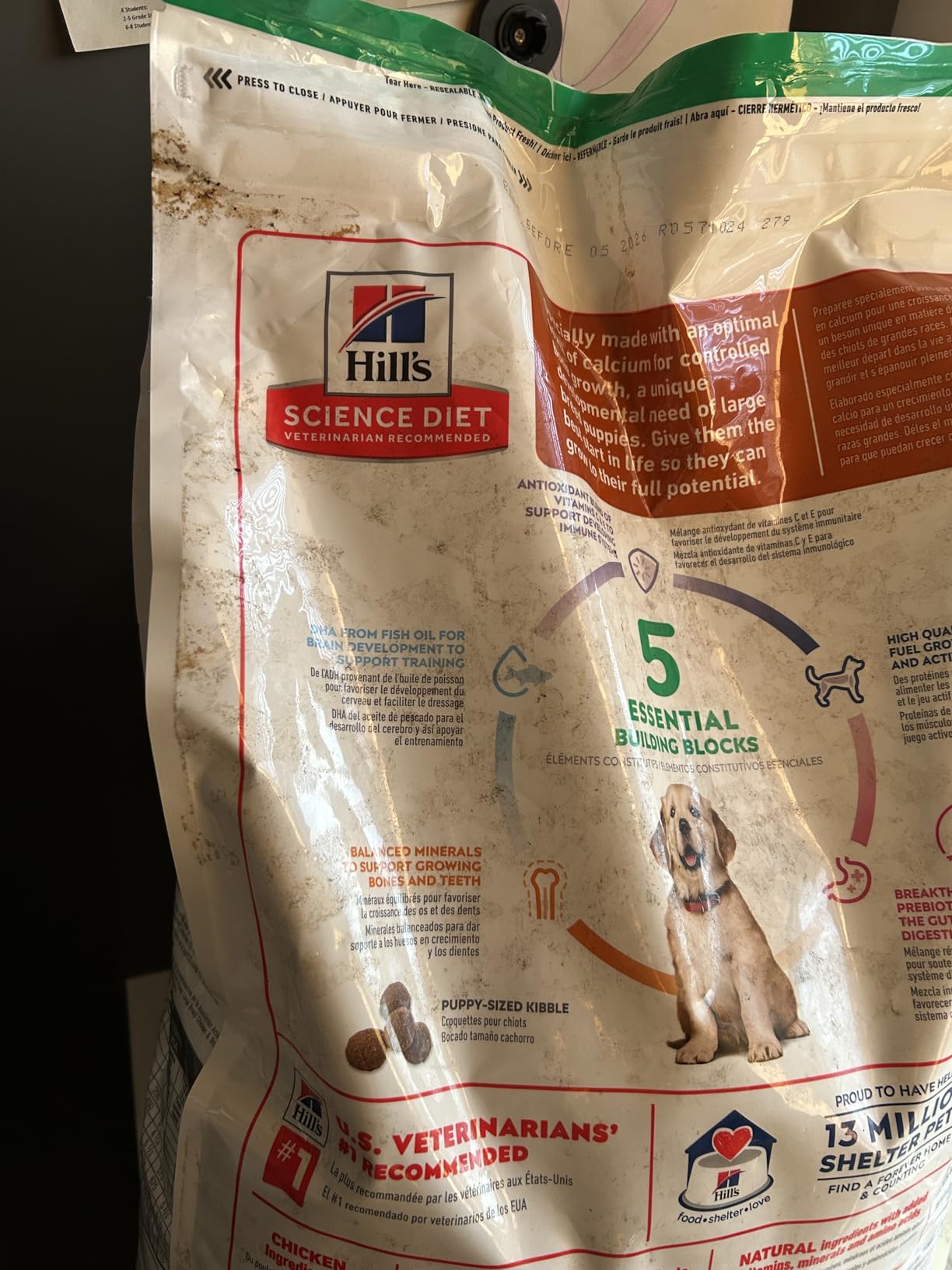 Hill's Science Diet Puppy Large Breed Dry Dog Food customer photo 2