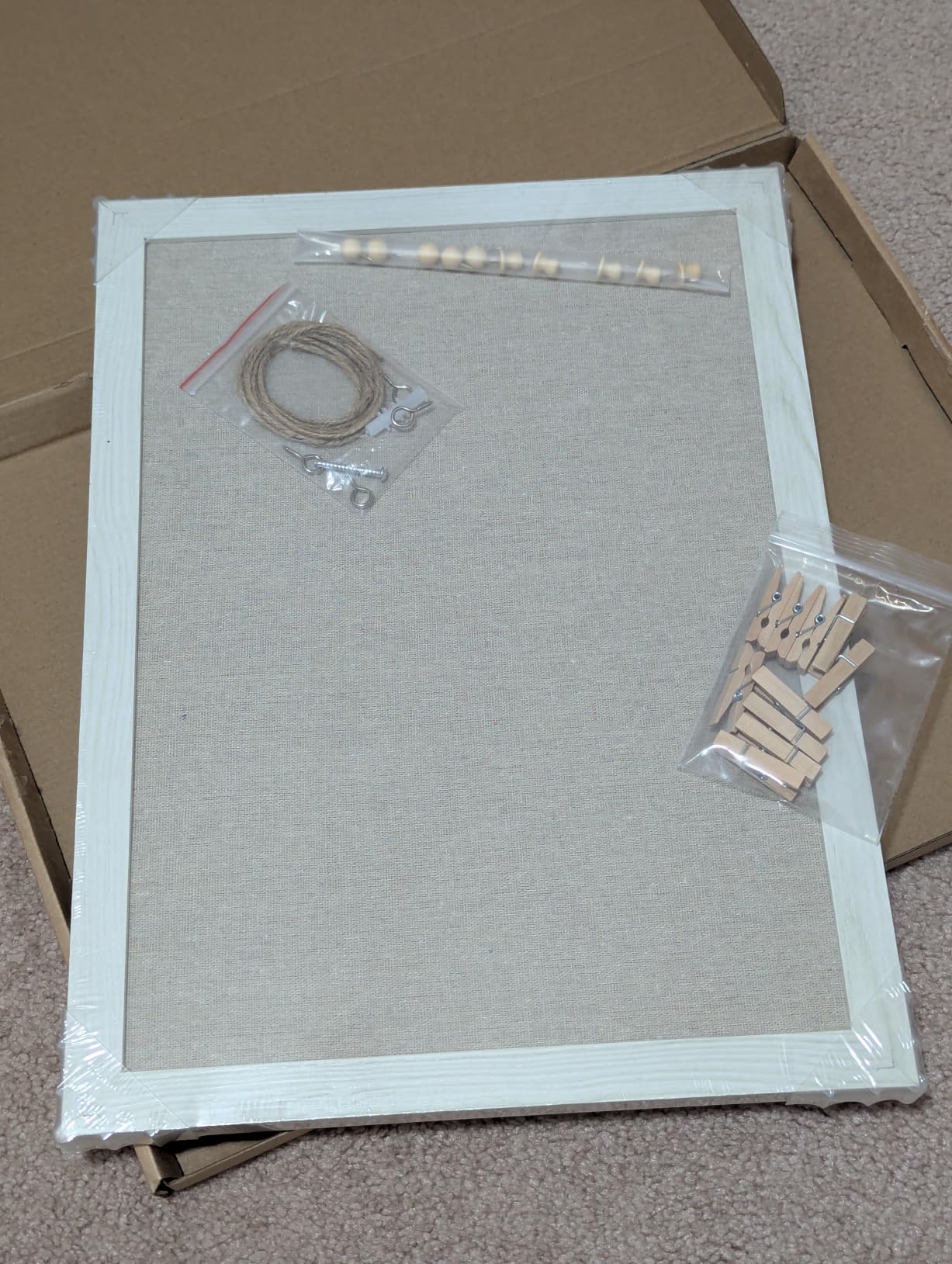 DOLLAR BOSS Double-Sided Bulletin Boards with Linen, 16