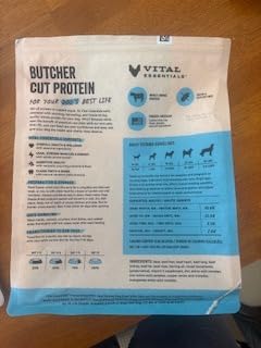 Vital Essentials Freeze Dried Dog Food, Beef Crunchy Mini Nibs, 14 oz Bag customer photo 2