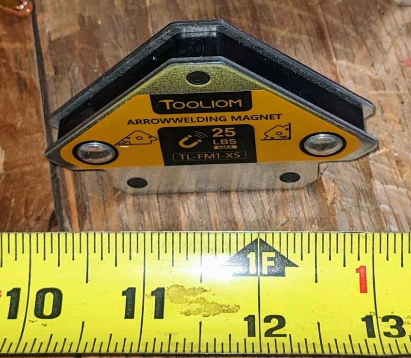TOOLIOM Arrow Welding Magnets, 4-Pc 25 lb Holding Force Welding Accessories customer photo 1