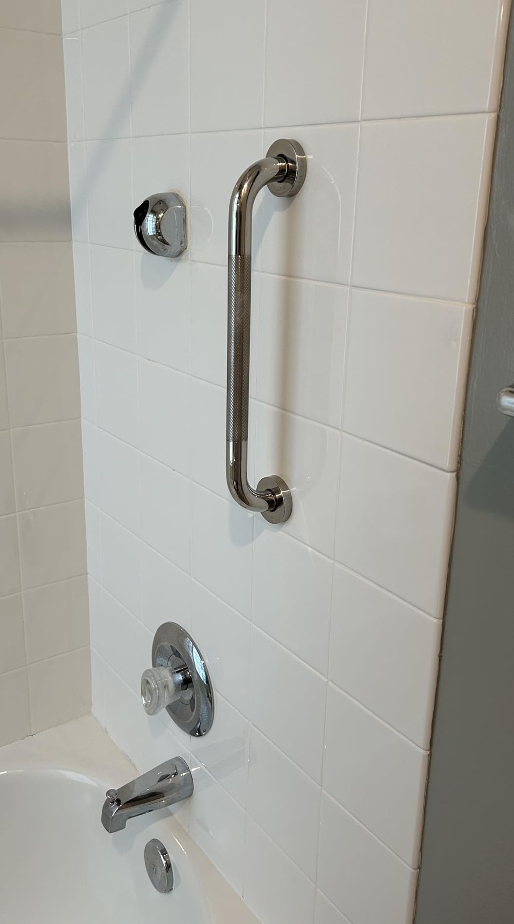 Grab Bars for Shower, 16 Inch Shower Handle, 2 Pack, Polished Nickel customer photo 1