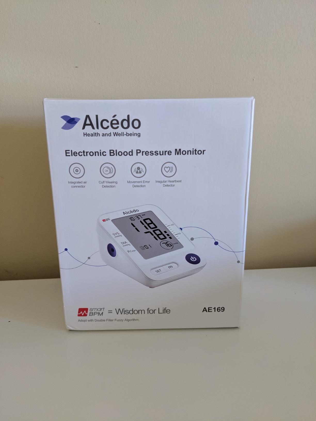 Alcedo Bluetooth Blood Pressure Monitor, Smart Upper Arm BP Machine customer photo 2