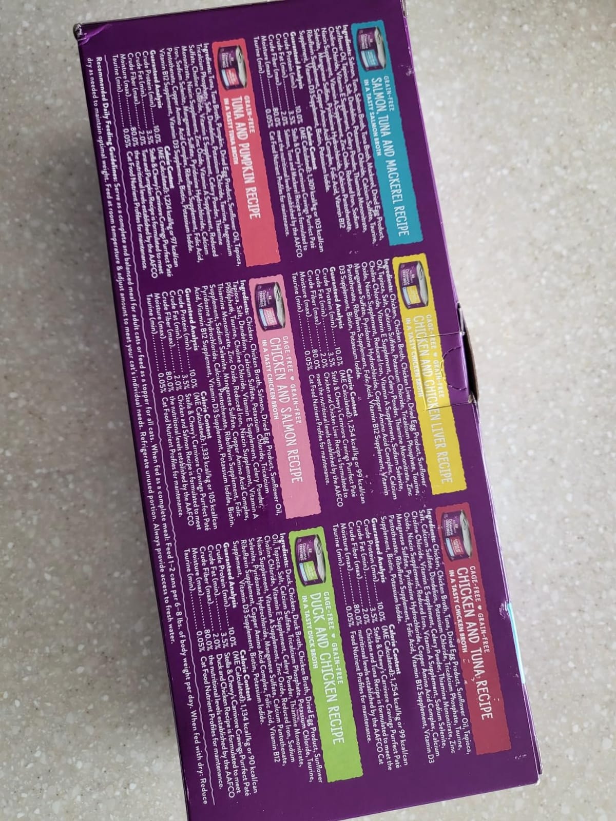 Stella & Chewy's Carnivore Cravings Purrfect Paté - Premium Grain-Free Wet Cat Food - 6 Flavor Variety Pack - High Protein with Bone Broth - Perfect for Picky Eaters - 2.8oz Cans (12 Pack) customer photo 1