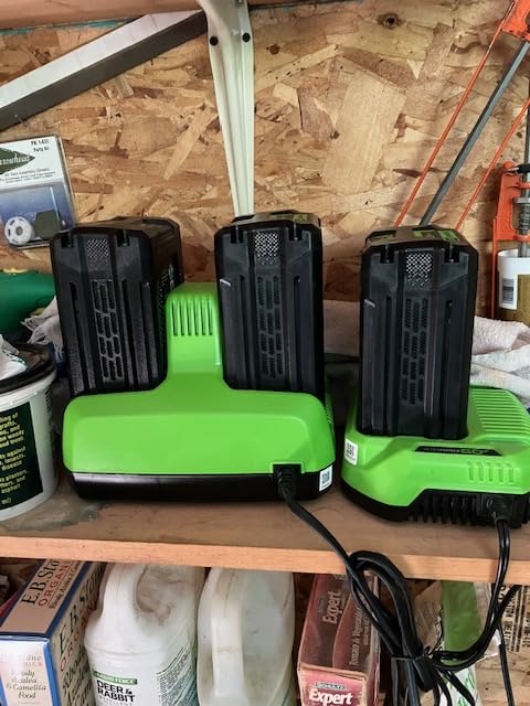 Greenworks 60V 25in Self-Propelled Lawn Mower, (2) 4.0 Ah Battery Kit customer photo 2