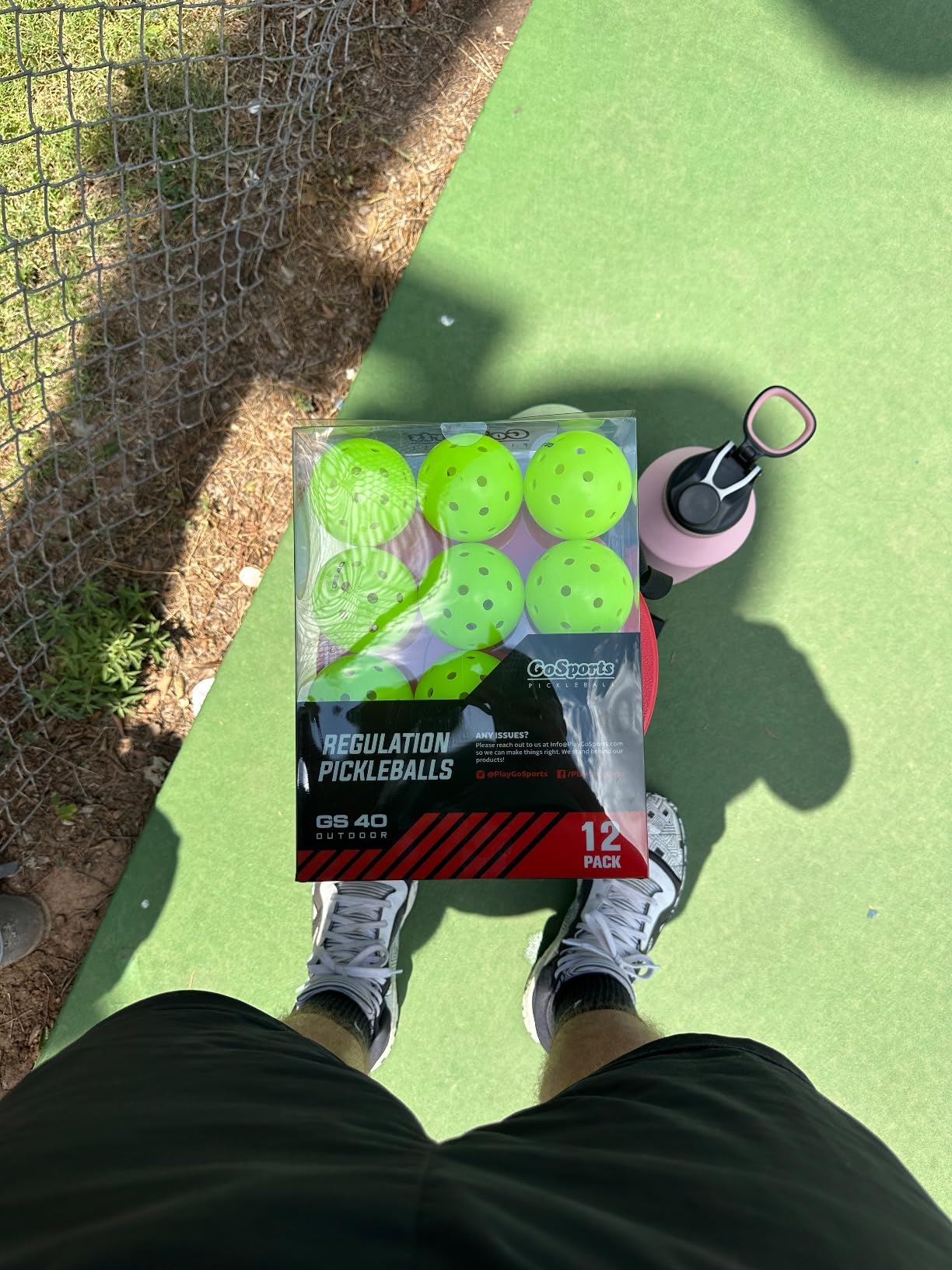 GoSports GS 40 Pickleball Balls - 4, 12, or 36 Pack of Regulation USAPA Pickleballs customer photo 1