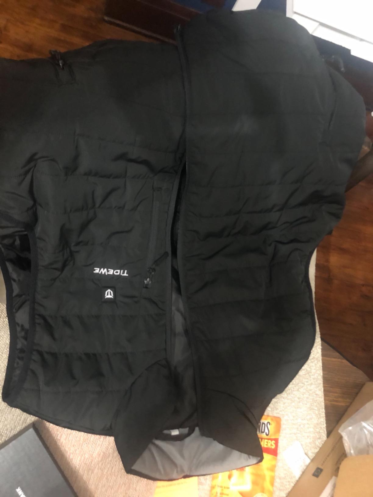 TIDEWE Heated Vest for Men with Battery Pack, Lightweight customer photo 1