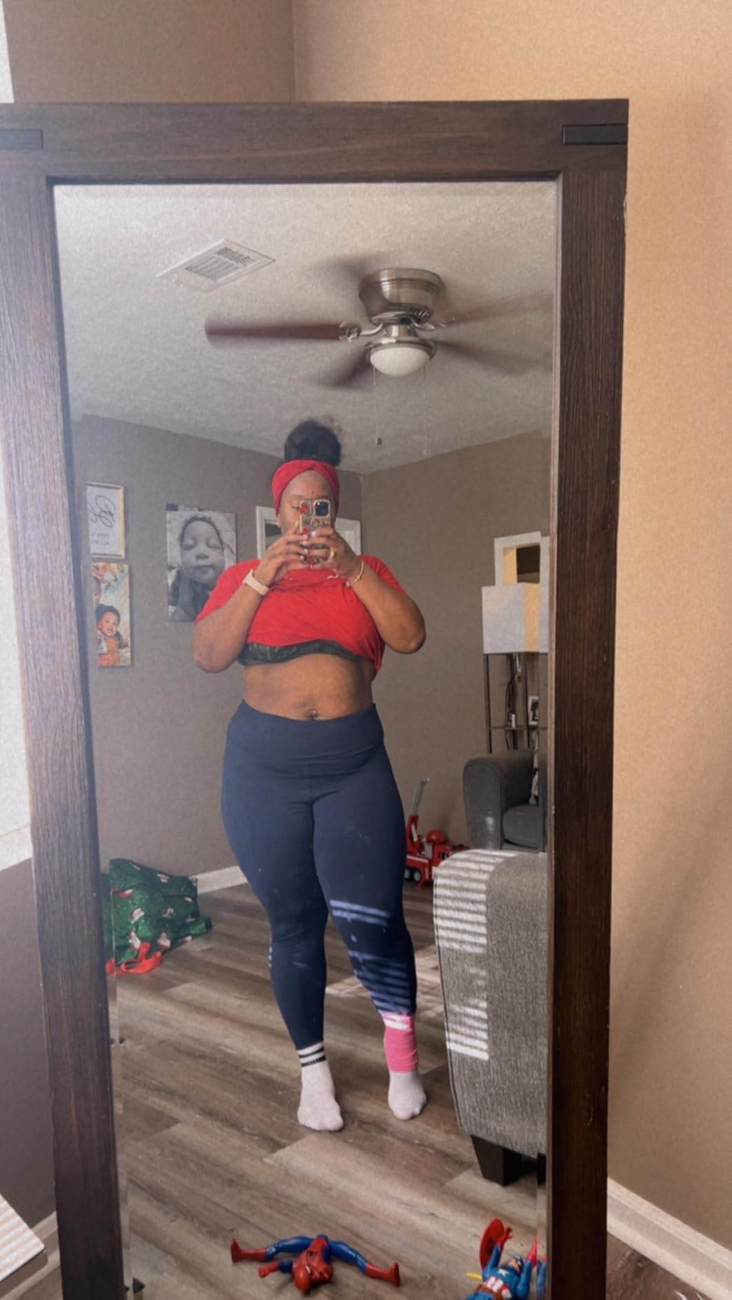 Walifrey High Waist Plus Size Leggings for Women, Buttery Soft Plus Size Leggings customer photo 1