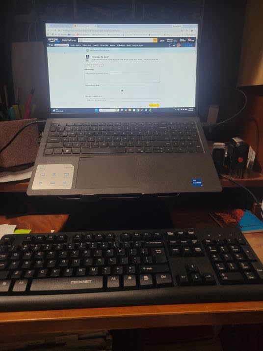 Adjustable Laptop Stand for Desk, Metal Laptop Riser Holder customer photo 1