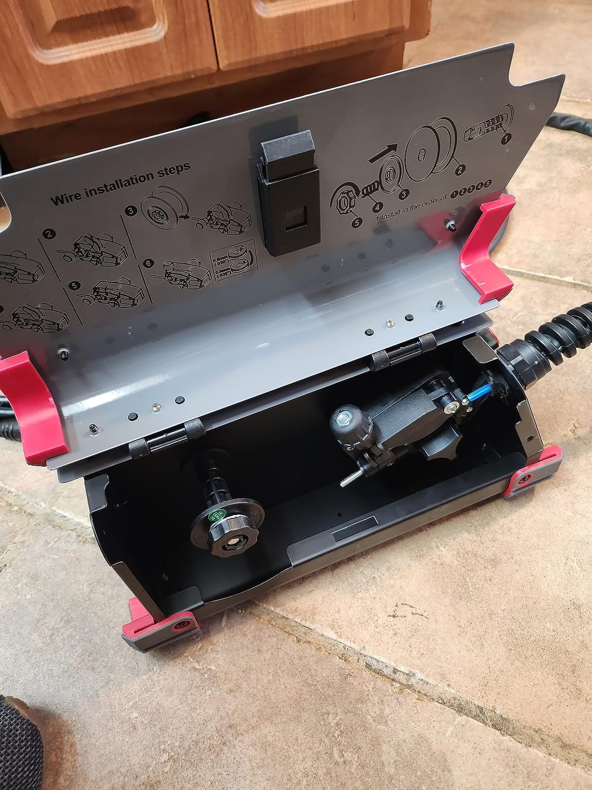 AWT 140A Flux Core MIG Welder/Stick/Lift TIG 3 in 1 Welding Machine 110V customer photo 1