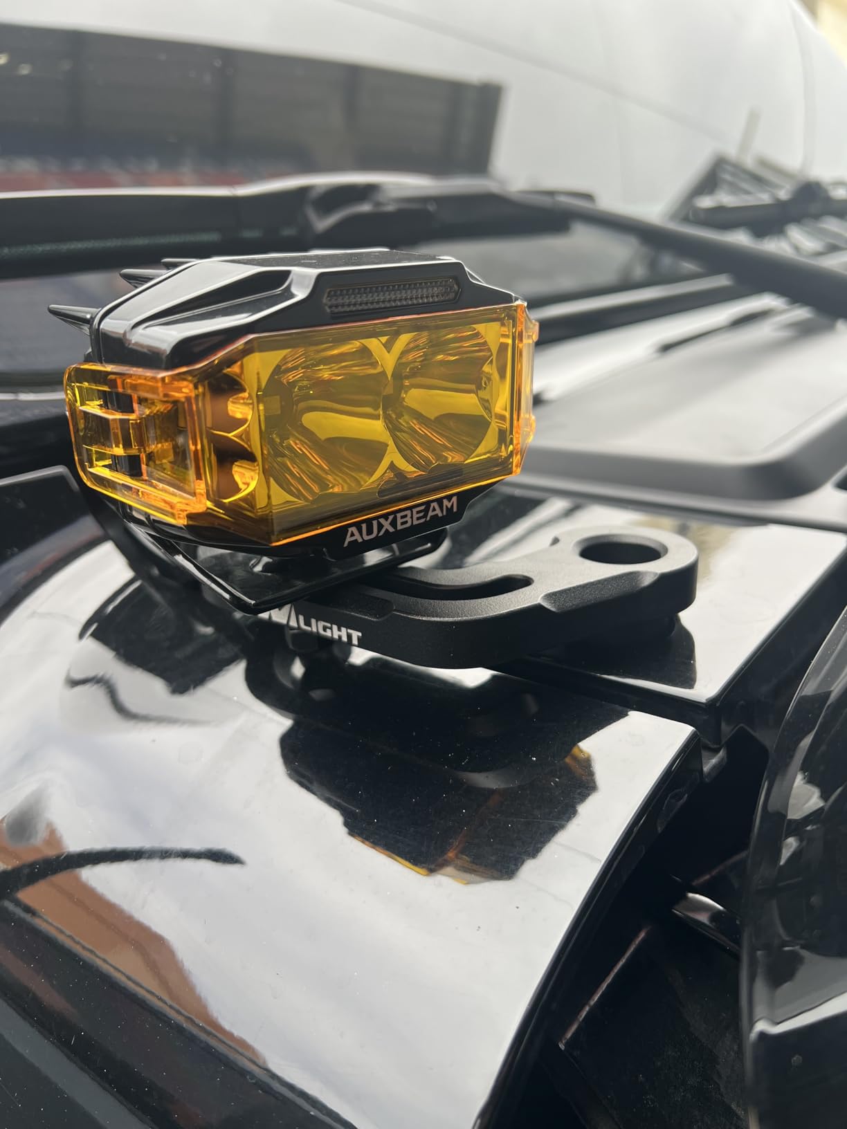 Nilight Hood Light Brackets for Wrangler JL/JLU 18-25, Gladiator JT 20-25 customer photo 2