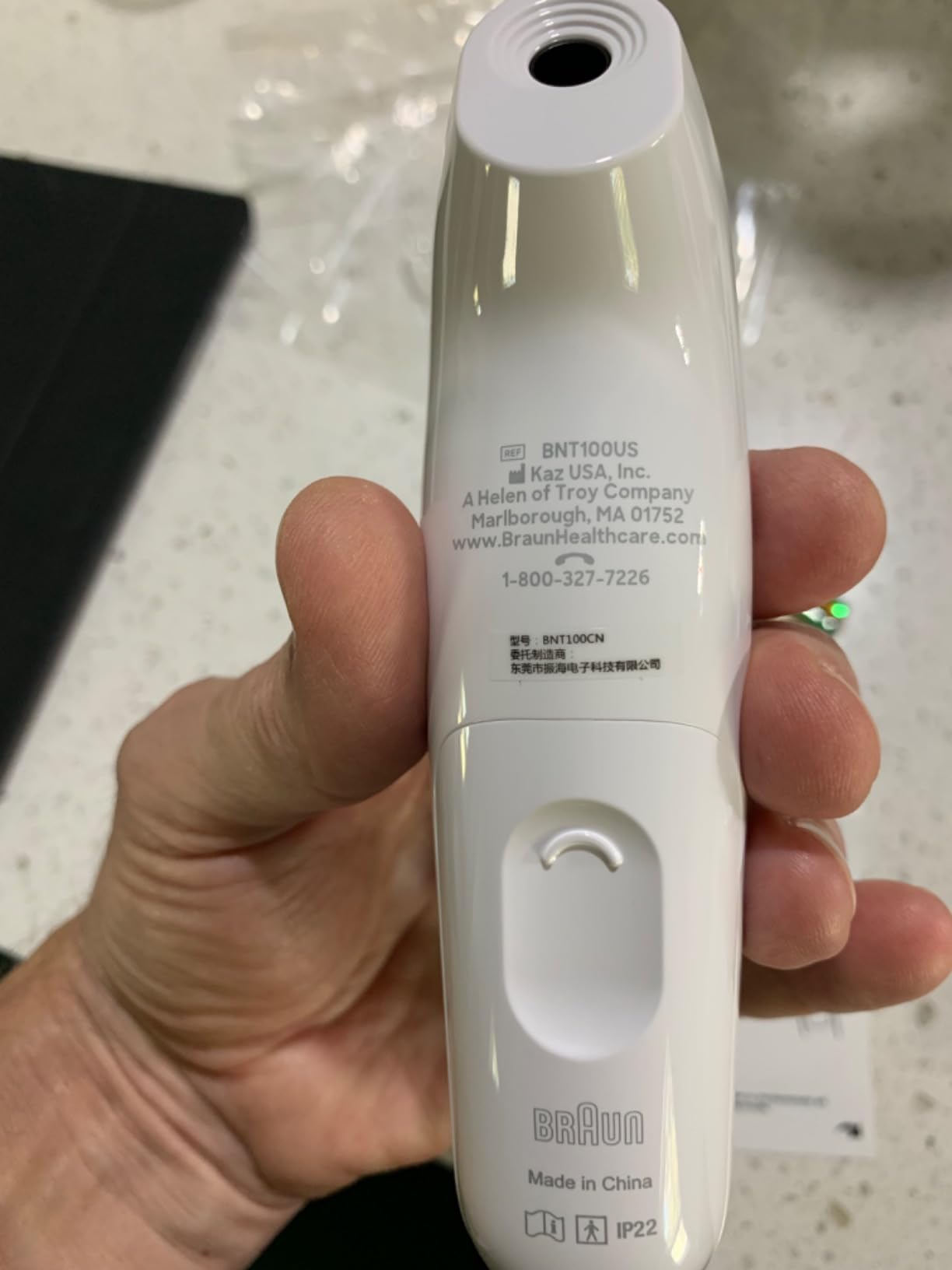 Braun No Touch 3-in-1 Thermometer for Adults, Kids, Babies customer photo 2