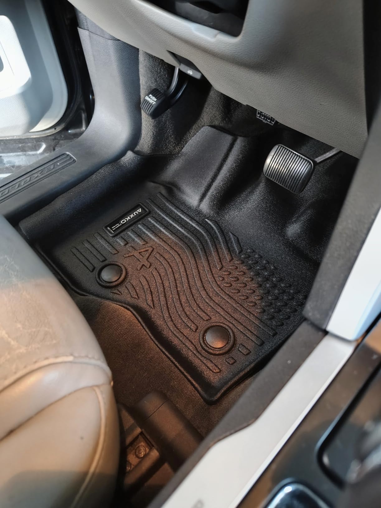AUXKO All Weather Floor Mats Cargo Mat for Ford Bronco 4Door 2026-2021 customer photo 2