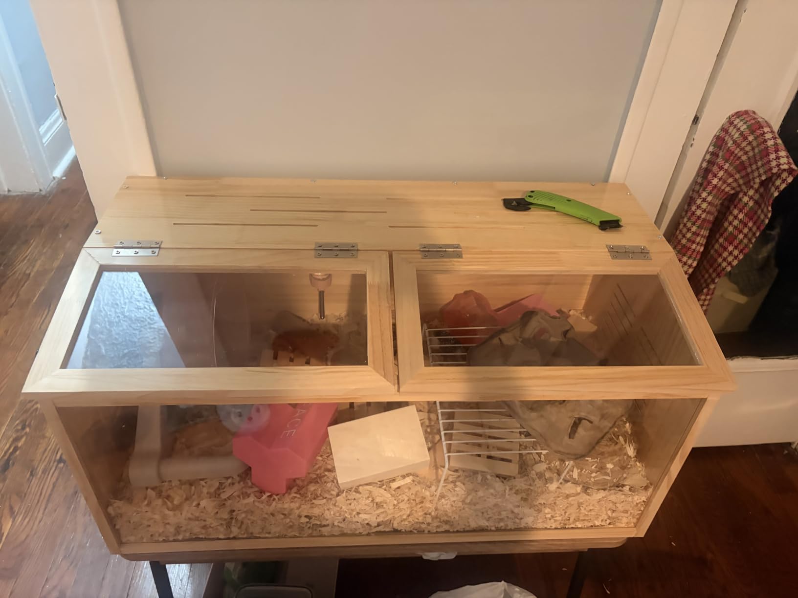 Wooden Hamster Cage,32