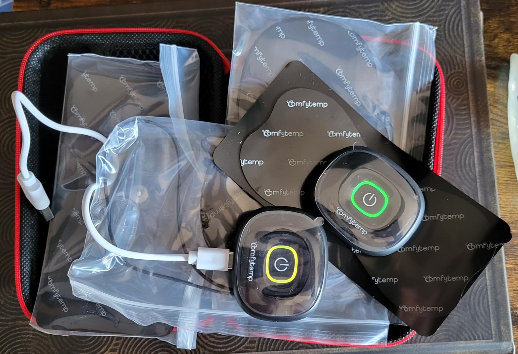 Comfytemp Wireless TENS Unit Muscle Stimulator with APP, FSA Eligible Smart Dual Host HSA TENS Machine for Pain Relief, EMS Device with 32 Modes, Pulse Muscle Massager for Back Shoulder Sciatica K6108 customer photo 2