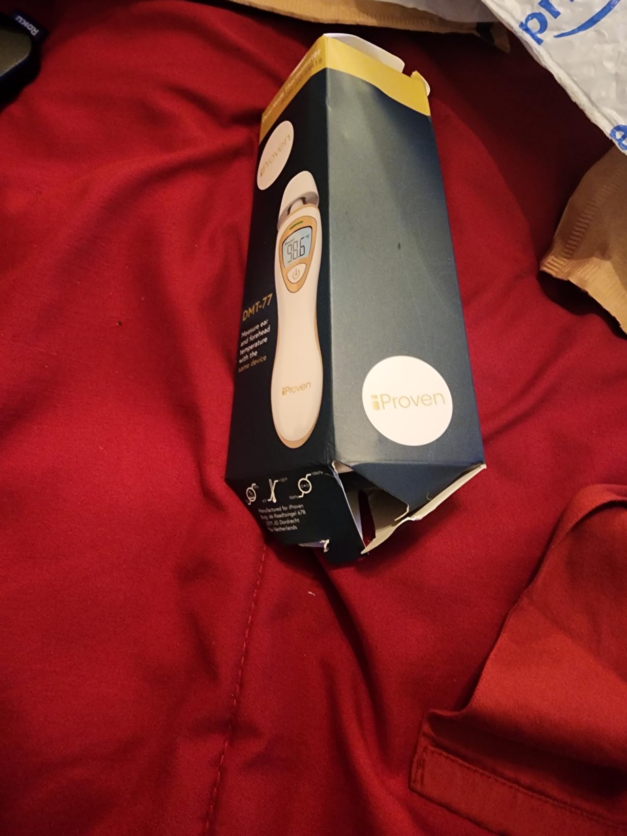 iProven Ear Thermometer with Non-Touch Forehead Function, Superior Accuracy customer photo 2