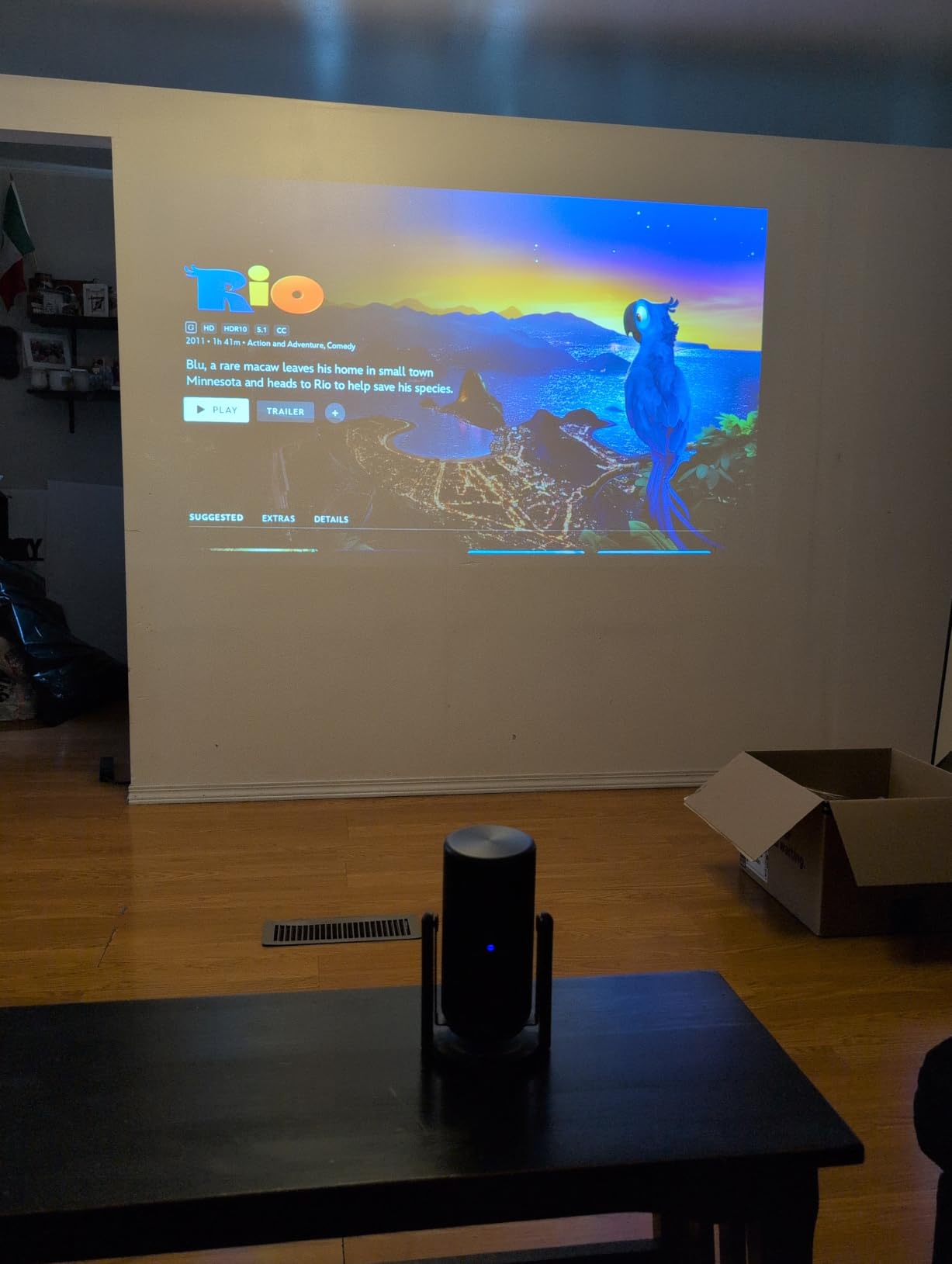 NEBULA Capsule 3 Portable Projector, Netflix-Certified customer photo 1
