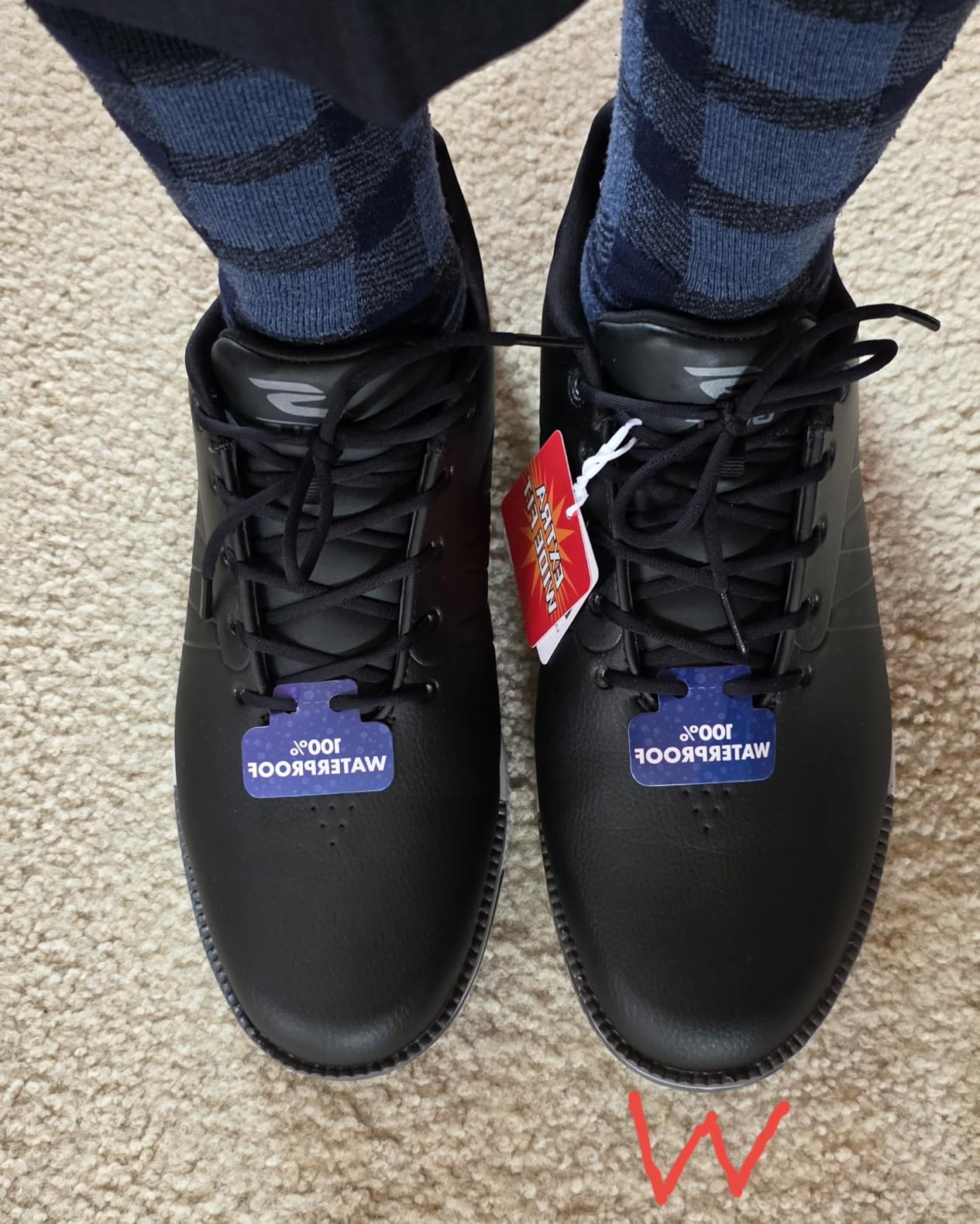 Skechers Men's Tempo Waterproof Golf Shoes customer photo 2
