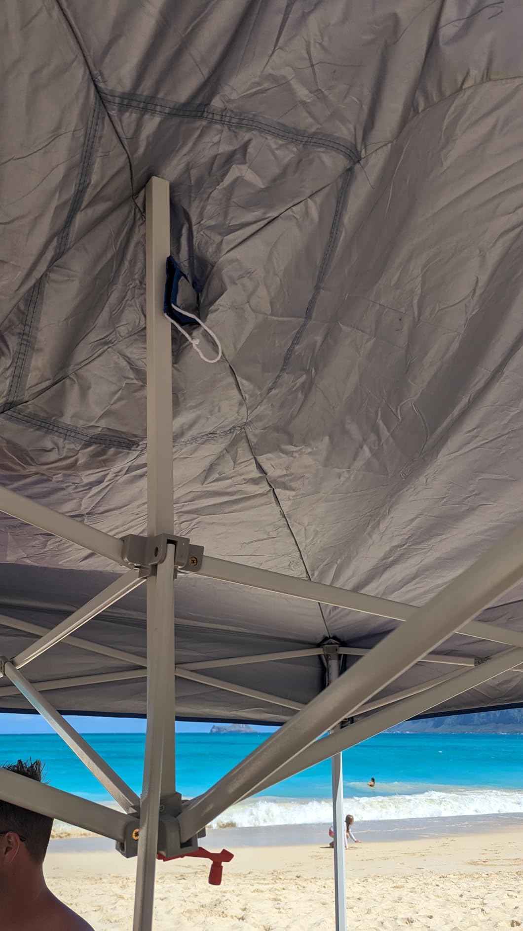 MASTERCANOPY Premium Heavy Duty Pop Up Commercial Instant Canopy Tent (10x20, Gray) customer photo 1